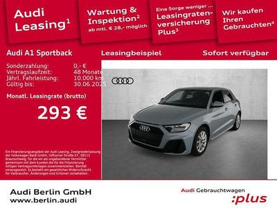 Gebraucht Audi A1 Sportback S-Line 95 PS (69 kW) 2024 Pfeilgrau perleffekt Kleinwagen
