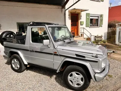 Używany Mercedes G350 136 KM (100 kW) 1993 Srebrny SUV