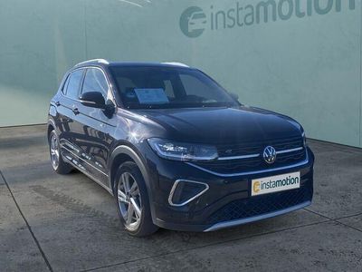 Gebraucht VW T-Cross R-line 116 PS (85 kW) 2024 Schwarz SUV