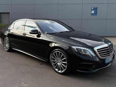Używany Mercedes S500 AMG line 455 KM (334 kW) 2014 Czarny Sedan/Limuzyna