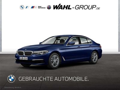 Gebraucht BMW 520 Sport Line 190 PS (139 kW) 2018 Blau Limousine