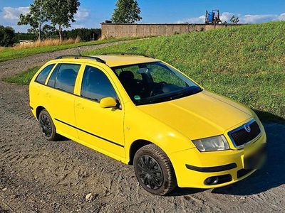 Gebraucht Skoda Fabia 101 PS (74 kW) 2007 Gelb Kombi