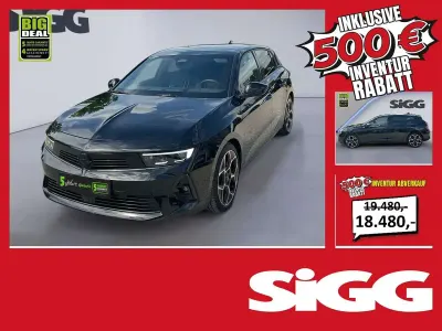 Gebraucht Opel Astra GS Line 131 PS (96 kW) 2023 Diamant schwarz Kleinwagen
