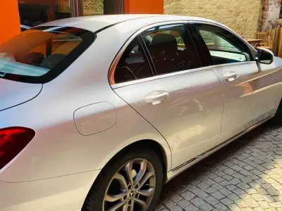 Brugt Mercedes C180 156 HK (114 kW) 2018 Sølv Sedan