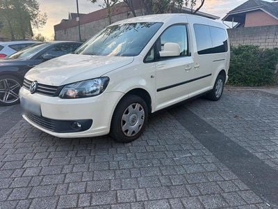 Second-hand VW Caddy Maxi 102 CP (75 kW) 2013 Auriu Monovolum