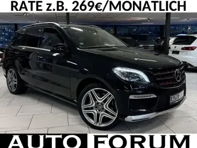 Usata Mercedes ML63 AMG AMG 525 CV (386 kW) 2014 Nero SUV