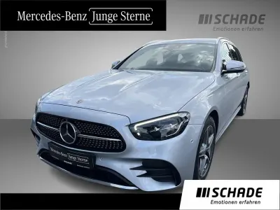 Gebraucht Mercedes E300 AMG line 306 PS (225 kW) 2022 Metalliclack hightechsilber Limousine