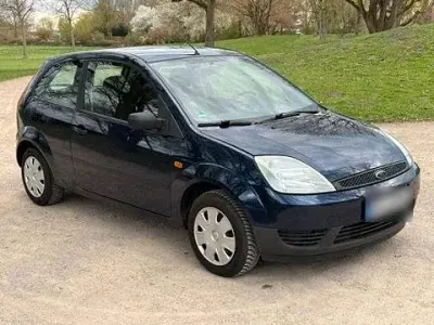 Gebraucht Ford Fiesta 60 PS (44 kW) 2004 Blau Kleinwagen