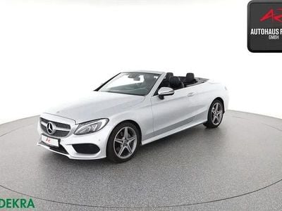Gebraucht Mercedes C220 AMG 170 PS (125 kW) 2018 Silber Cabrio