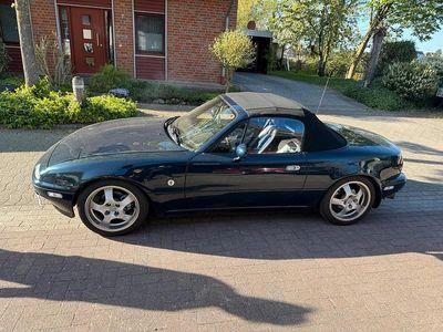 Second-hand Mazda MX5 90 CP (66 kW) 1996 Albastru Cabrio