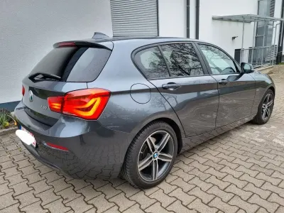 Brugt BMW 118 Sport Line 136 HK (100 kW) 2017 Grå Hatchback
