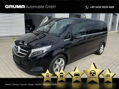 Gebraucht Mercedes V220 Avantgarde 163 PS (119 kW) 2018 Obsidianschwarz Van / Kleinbus