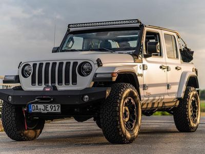 Gebraucht Jeep Wrangler 272 PS (200 kW) 2020 Blue pearl matt SUV