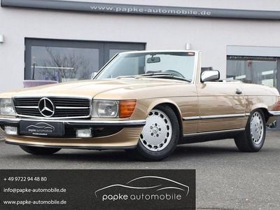 Gebraucht Mercedes SL300 179 PS (131 kW) 1985 Gold Cabrio