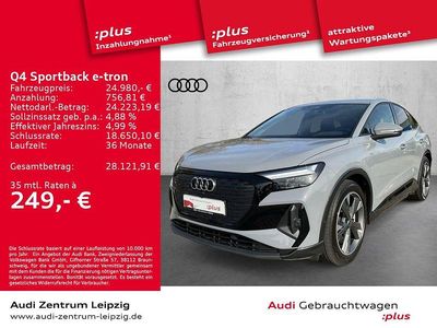 Kieselgrau Gebraucht 2022 Audi Q4 Sportback e-tron Comfort SUV | 24.980 € (Fairer Preis)