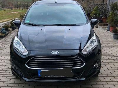 gebraucht Ford Fiesta 1.0 ecoboost schwarz Kleinwagen 5-türig