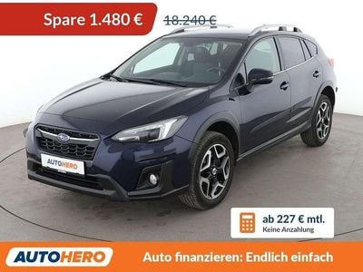 Gebraucht Subaru XV Exclusive+ 156 PS (114 kW) 2018 Blau SUV
