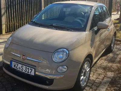 Używany Fiat 500C S 95 KM (69 kW) 2013 Beżowy Kabriolet