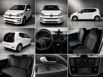 Gebraucht VW up! 65 PS (47 kW) 2021 Weiß Kleinwagen