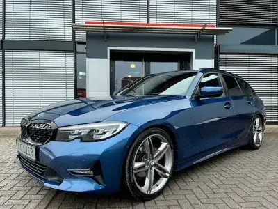 Usata BMW 318 Sport Line 150 CV (110 kW) 2022 Blu Station wagon
