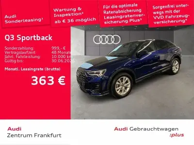Gebraucht Audi Q3 Sportback S-Line 150 PS (110 kW) 2025 Blau SUV