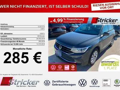 Grau Gebraucht 2022 VW Tiguan Life SUV | 23.949 € (Superpreis)