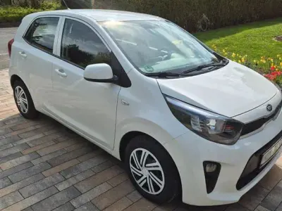 Gebraucht Kia Picanto Attract 67 PS (49 kW) 2019 Weiß Kleinwagen