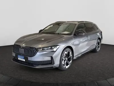 Neu Skoda Superb SportLine 204 PS (150 kW) 2026 Grau Kombi