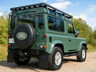 Brugt Land Rover Defender 122 HK (89 kW) 2009 Grøn Stationcar