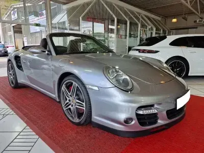 Gebraucht Porsche 997 Turbo Chrono 480 PS (353 kW) 2008 Silber Cabrio