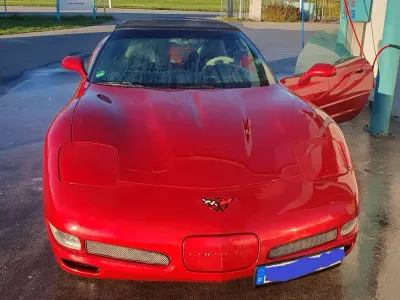 Gebraucht Corvette C5 344 PS (253 kW) 2002 Rot Cabrio