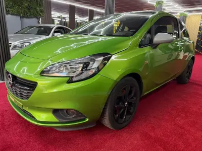 Gebraucht Opel Corsa 101 PS (74 kW) 2017 Grün Kleinwagen