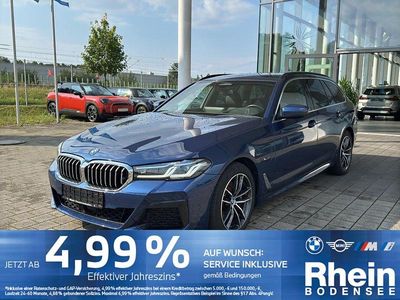 Blau Gebraucht 2022 BMW 530e M Sport Kombi | 31.690 € (Guter Preis)