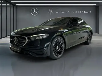 Gebraucht Mercedes E220 AMG line 197 PS (144 kW) 2023 Schwarz Limousine