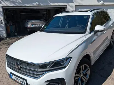 Gebraucht VW Touareg R-line 286 PS (210 kW) 2022 Weiß SUV