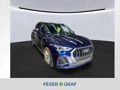 Gebraucht Audi Q3 S-Line 193 PS (141 kW) 2025 Navarrablau metallic SUV