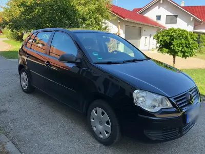 Gebraucht VW Polo 64 PS (47 kW) 2007 Schwarz Kleinwagen
