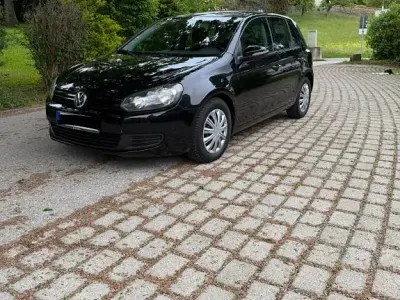 Gebraucht VW Golf VI Comfortline 80 PS (58 kW) 2009 Schwarz Kleinwagen