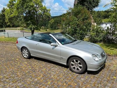 Gebraucht Mercedes CLK200 160 PS (117 kW) 2004 Silber Cabrio