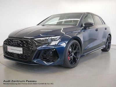 Usata Audi RS3 Sportback Ambiente 400 CV (294 kW) 2022 Blu Utilitaria