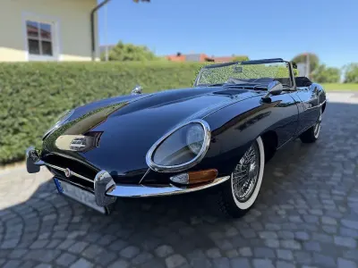Gebraucht Jaguar E-Type 241 PS (177 kW) 1962 Westminster blue Cabrio