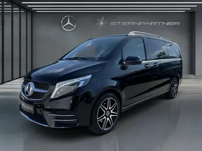 Second-hand Mercedes V300 Avantgarde Edition 237 CP (174 kW) 2022 Negru Monovolum