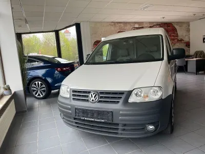 Gebraucht VW Caddy 75 PS (55 kW) 2009 Weiß Van / Kleinbus