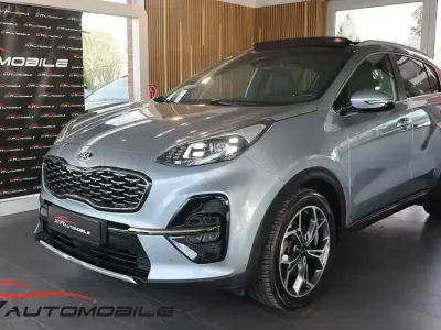 Gebraucht Kia Sportage GT-Line 185 PS (136 kW) 2019 (css) lunarsilber met. SUV