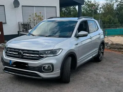 Gebraucht VW T-Cross R-line 110 PS (80 kW) 2023 Silber SUV