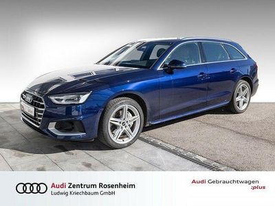 Gebraucht Audi A4 Ambiente 204 PS (150 kW) 2021 Navarrablau metallic Kombi