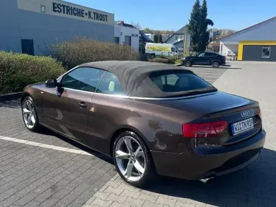 Gebraucht Audi A5 Cabriolet S-Line 211 PS (155 kW) 2009 Braun Cabrio