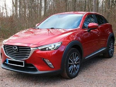 Rot Gebraucht 2017 Mazda CX-3 Sports-Line SUV | 18.500 € (Fairer Preis)