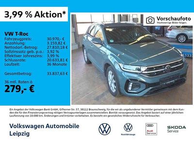 Gebraucht VW T-Roc R-line 190 PS (139 kW) 2023 Blau SUV