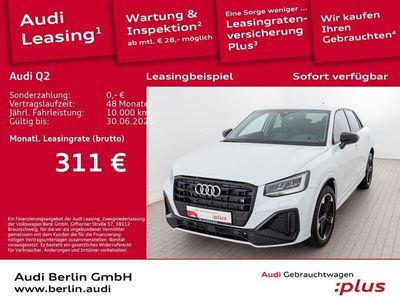 Gebraucht Audi Q2 S-Line 150 PS (110 kW) 2024 Gletscherweiß metallic SUV